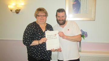 Kindness is rewarded at Roundhay care home